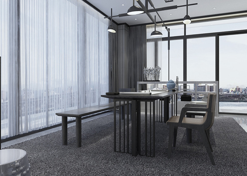 極簡(jiǎn)禪意總經(jīng)理辦公室設(shè)計(jì)效果-第1張圖片-上海古都建筑設(shè)計(jì)集團(tuán) 極簡(jiǎn)禪意總經(jīng)理辦公室設(shè)計(jì)效果-第1張圖片-上海古都建筑設(shè)計(jì)集團(tuán)