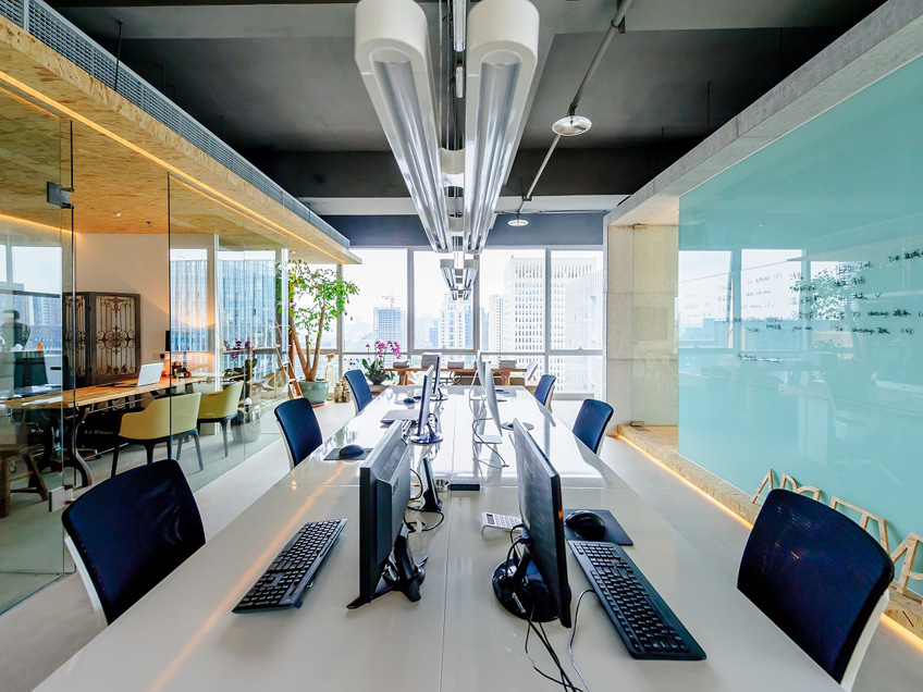 浦東永華大廈商務(wù)樓設(shè)計(jì)裝修實(shí)景-第1張圖片-上海古都建筑設(shè)計(jì)集團(tuán) 浦東永華大廈商務(wù)樓設(shè)計(jì)裝修實(shí)景-第1張圖片-上海古都建筑設(shè)計(jì)集團(tuán)