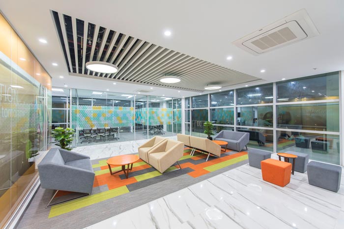 徐匯區(qū)160平服裝貿(mào)易辦公室裝修設(shè)計-第2張圖片-上海古都建筑設(shè)計集團(tuán) 徐匯區(qū)160平服裝貿(mào)易辦公室裝修設(shè)計-第2張圖片-上海古都建筑設(shè)計集團(tuán)