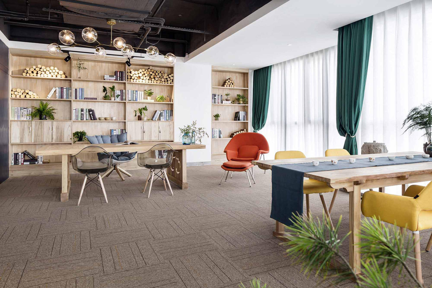 普陀區(qū)180平辦公室裝修自然風(fēng)格設(shè)計-第3張圖片-上海古都建筑設(shè)計集團 普陀區(qū)180平辦公室裝修自然風(fēng)格設(shè)計-第3張圖片-上海古都建筑設(shè)計集團