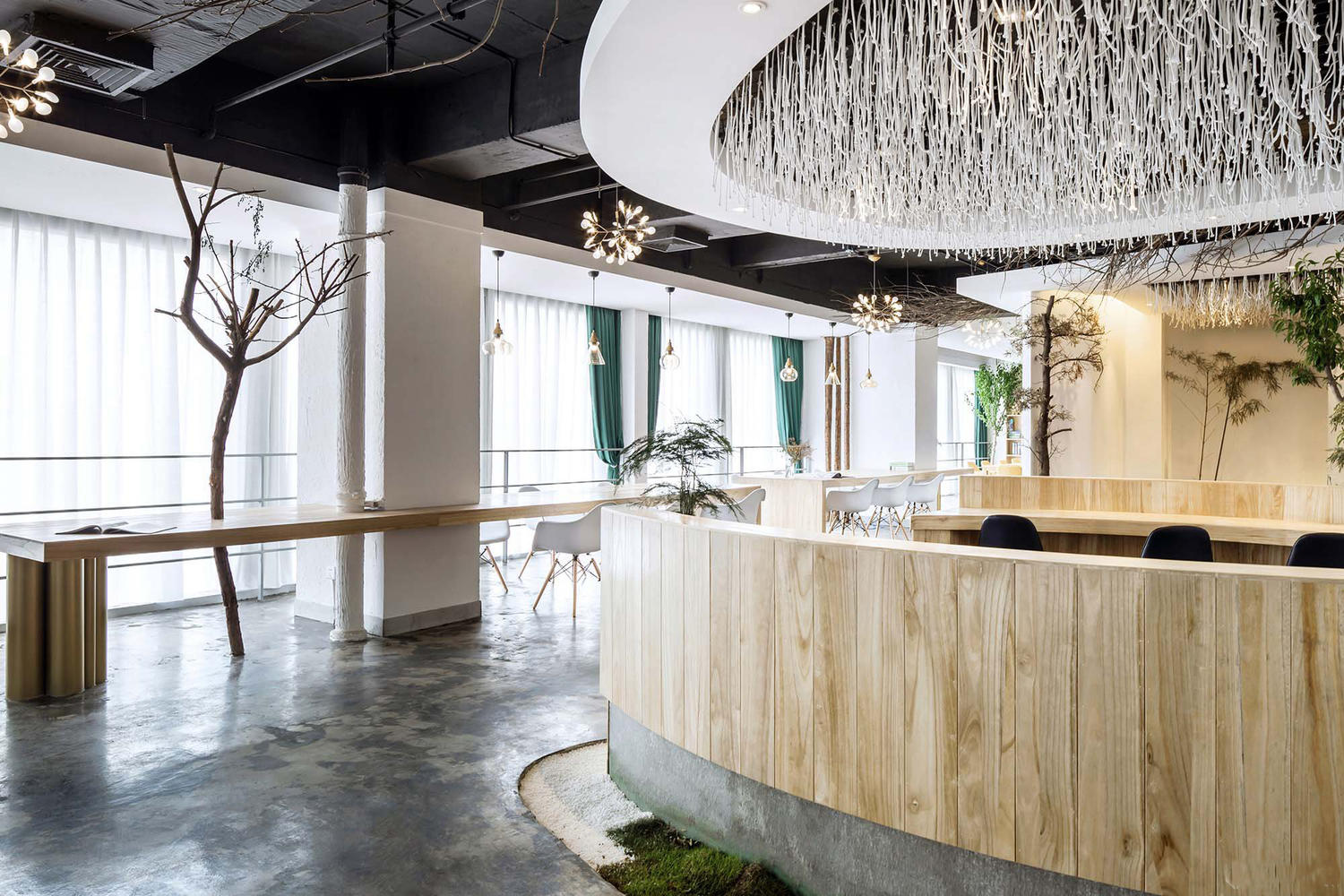 普陀區(qū)180平辦公室裝修自然風(fēng)格設(shè)計-第1張圖片-上海古都建筑設(shè)計集團 普陀區(qū)180平辦公室裝修自然風(fēng)格設(shè)計-第1張圖片-上海古都建筑設(shè)計集團