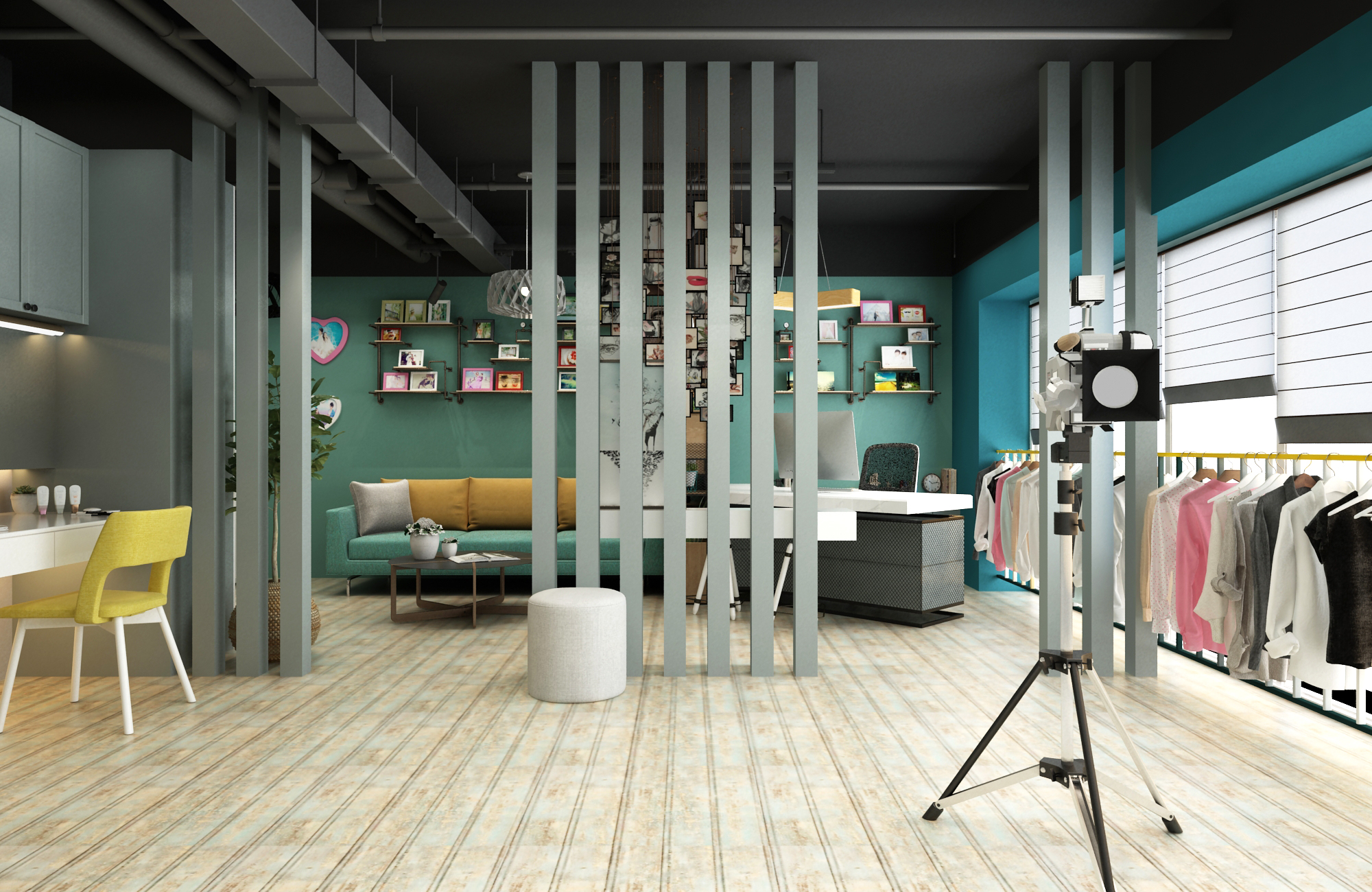 徐匯區(qū)小型攝影棚辦公室裝修設(shè)計-第2張圖片-上海古都建筑設(shè)計集團 徐匯區(qū)小型攝影棚辦公室裝修設(shè)計-第2張圖片-上海古都建筑設(shè)計集團