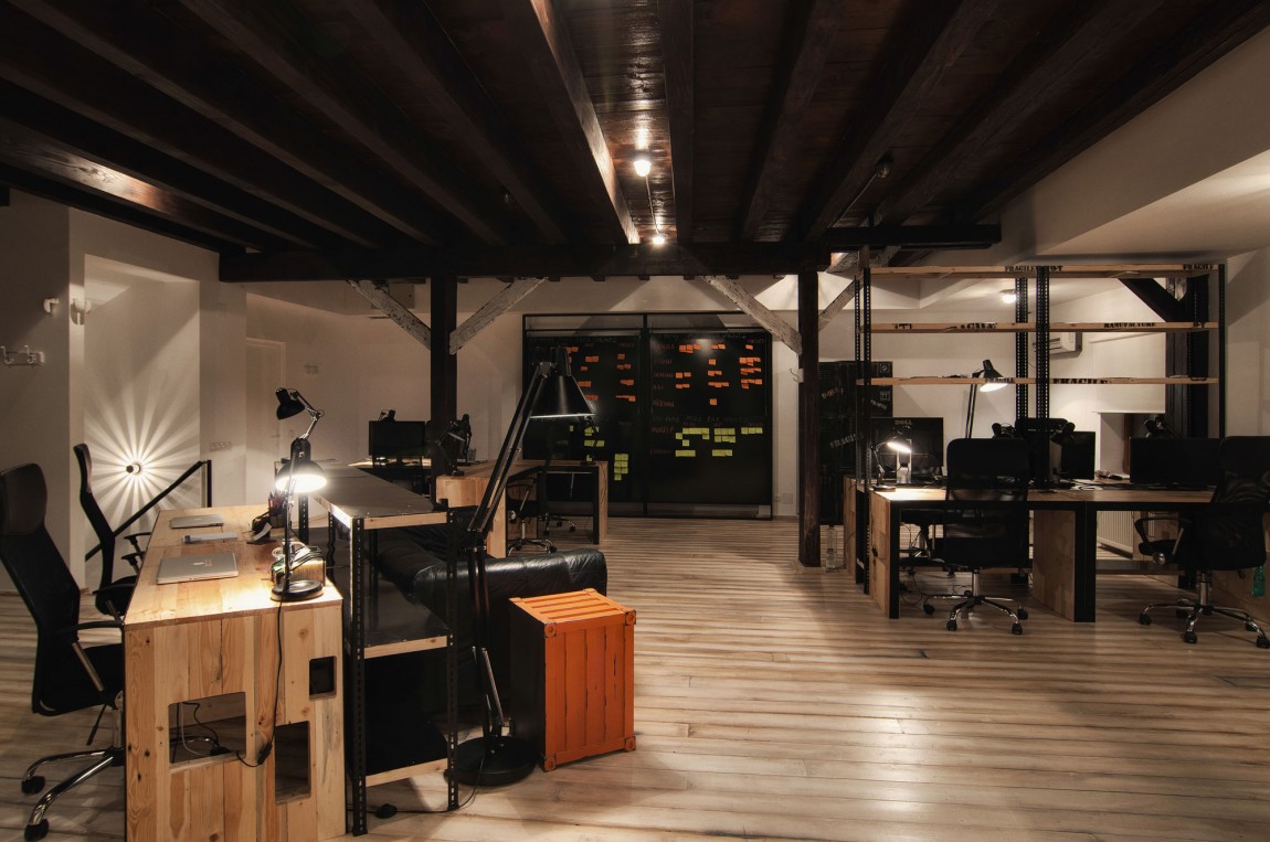 黃浦區(qū)復古復式風格辦公室裝修設(shè)計-第1張圖片-上海古都建筑設(shè)計集團