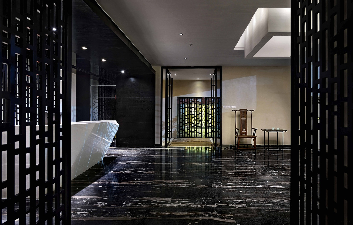 金山區(qū)200平辦公室裝修靜謐風(fēng)格設(shè)計(jì)-第2張圖片-上海古都建筑設(shè)計(jì)集團(tuán) 金山區(qū)200平辦公室裝修靜謐風(fēng)格設(shè)計(jì)-第2張圖片-上海古都建筑設(shè)計(jì)集團(tuán)