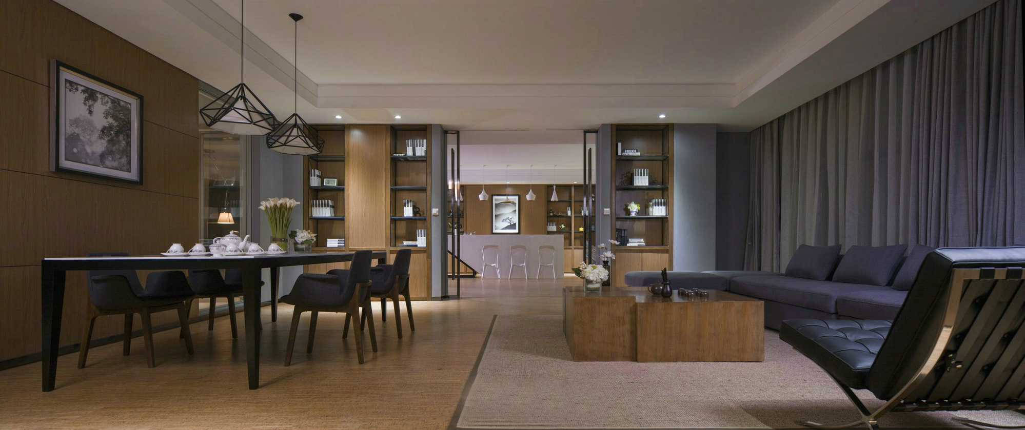 上?，F代時尚風格辦公室裝修設計-第4張圖片-上海古都建筑設計集團