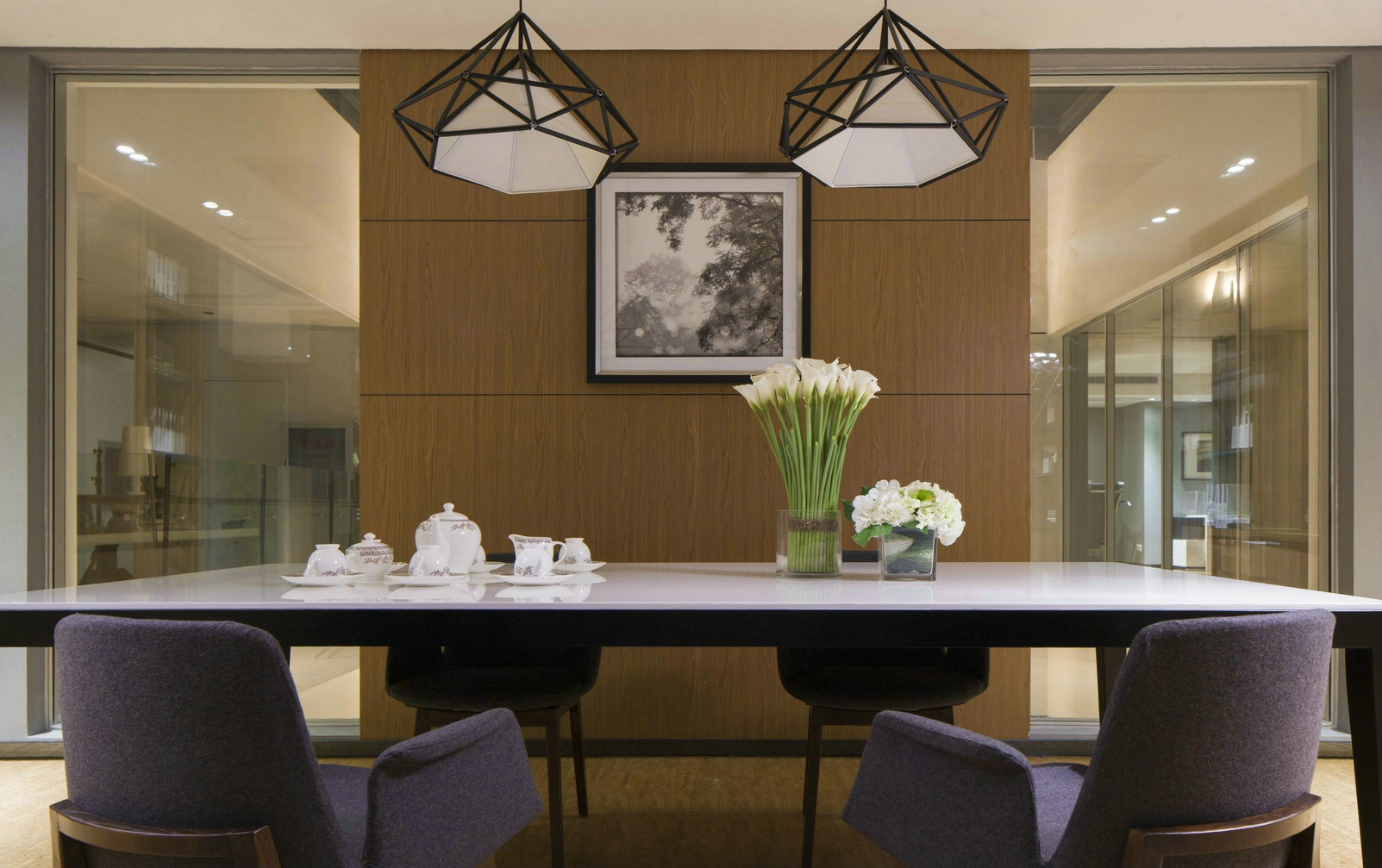 上?，F代時尚風格辦公室裝修設計-第6張圖片-上海古都建筑設計集團