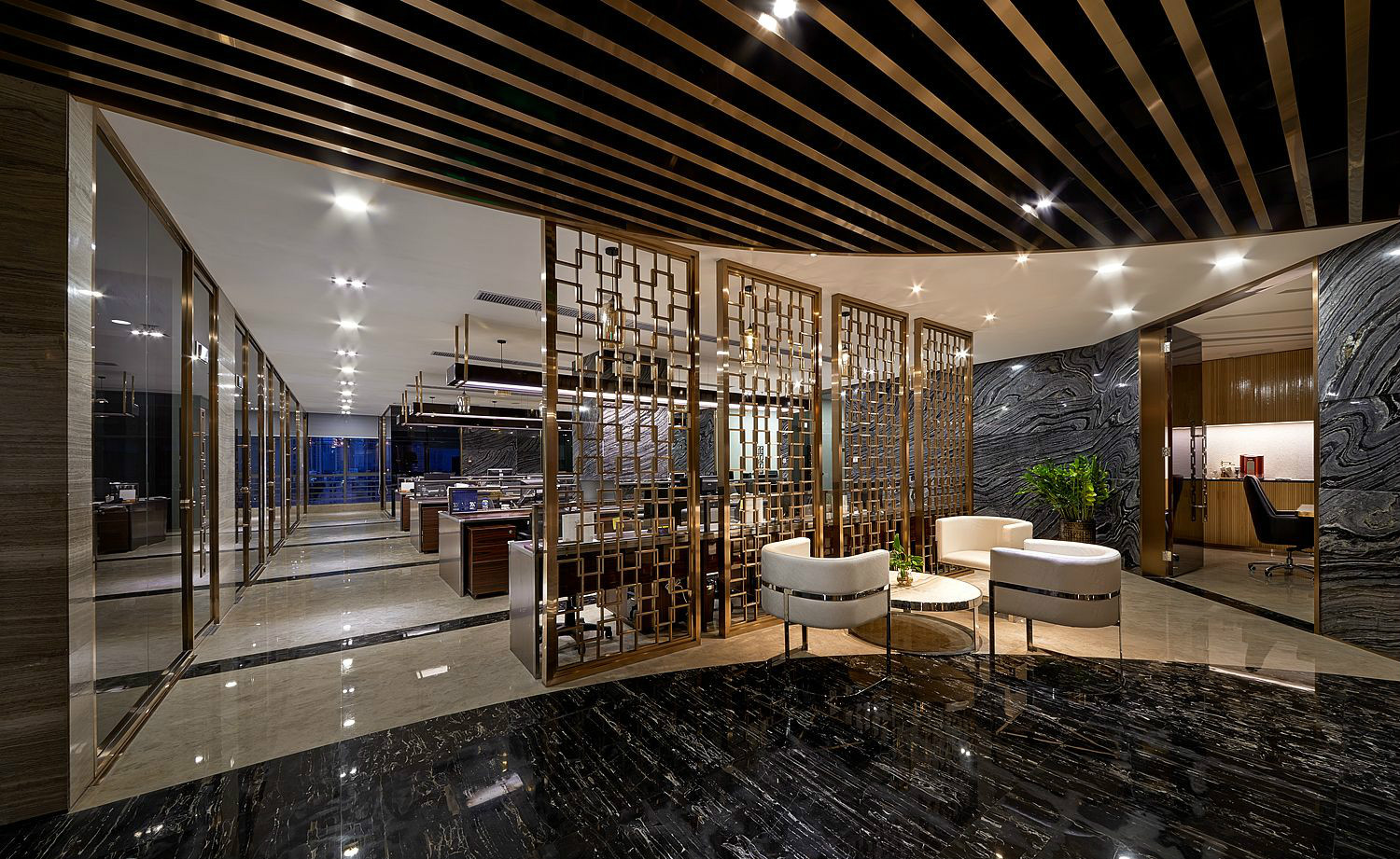 大氣奢華風(fēng)格辦公室裝修設(shè)計-第6張圖片-上海古都建筑設(shè)計集團 大氣奢華風(fēng)格辦公室裝修設(shè)計-第6張圖片-上海古都建筑設(shè)計集團