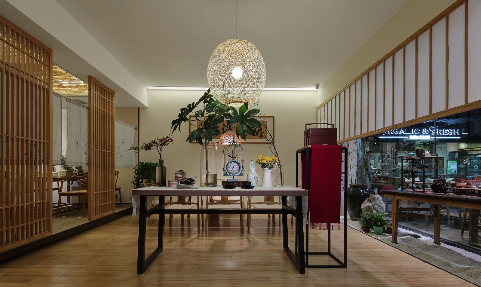 普陀區(qū)120平茶莊裝修設(shè)計-第6張圖片-上海古都建筑設(shè)計集團 普陀區(qū)120平茶莊裝修設(shè)計-第6張圖片-上海古都建筑設(shè)計集團