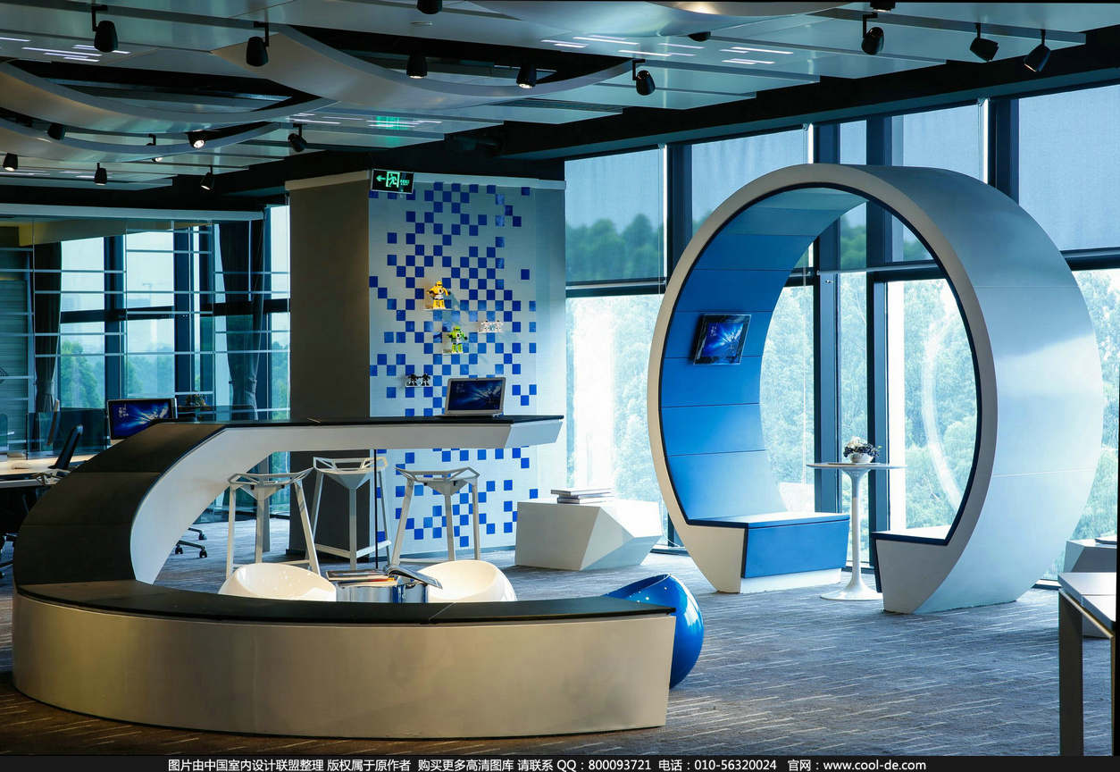 保利科技風(fēng)辦公室裝修設(shè)計(jì)-第5張圖片-上海古都建筑設(shè)計(jì)集團(tuán) 保利科技風(fēng)辦公室裝修設(shè)計(jì)-第5張圖片-上海古都建筑設(shè)計(jì)集團(tuán)