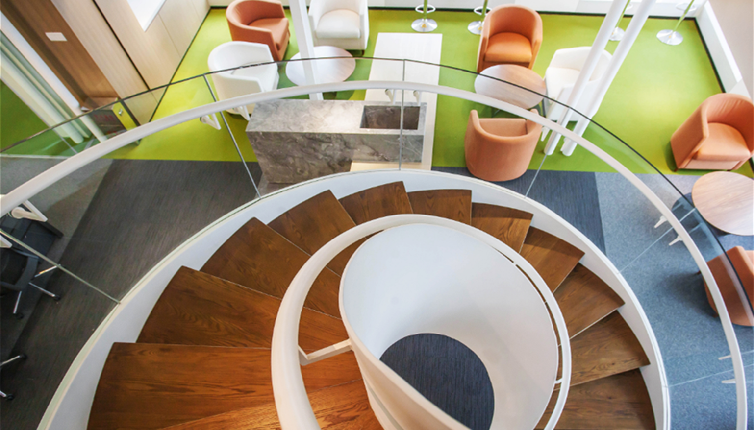 時尚簡約風格辦公室裝修設(shè)計效果圖-第6張圖片-上海古都建筑設(shè)計集團