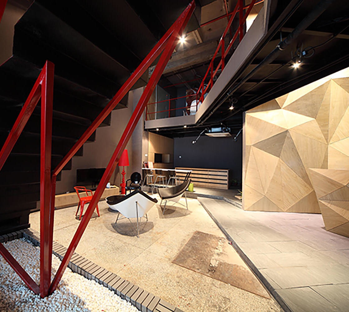 現(xiàn)代loft混搭風(fēng)格辦公室裝修設(shè)計(jì)-第5張圖片-上海古都建筑設(shè)計(jì)集團(tuán) 現(xiàn)代loft混搭風(fēng)格辦公室裝修設(shè)計(jì)-第5張圖片-上海古都建筑設(shè)計(jì)集團(tuán)