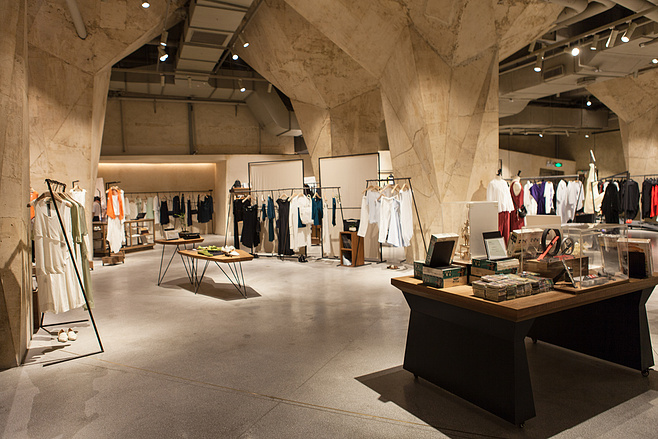 復古服裝店裝修設(shè)計效果圖-第6張圖片-上海古都建筑設(shè)計集團