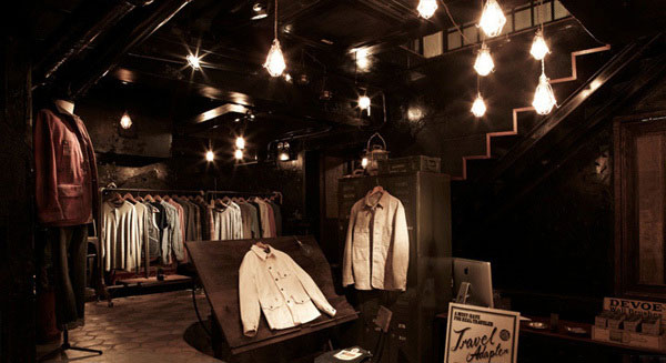 復古服裝店裝修設(shè)計效果圖-第2張圖片-上海古都建筑設(shè)計集團