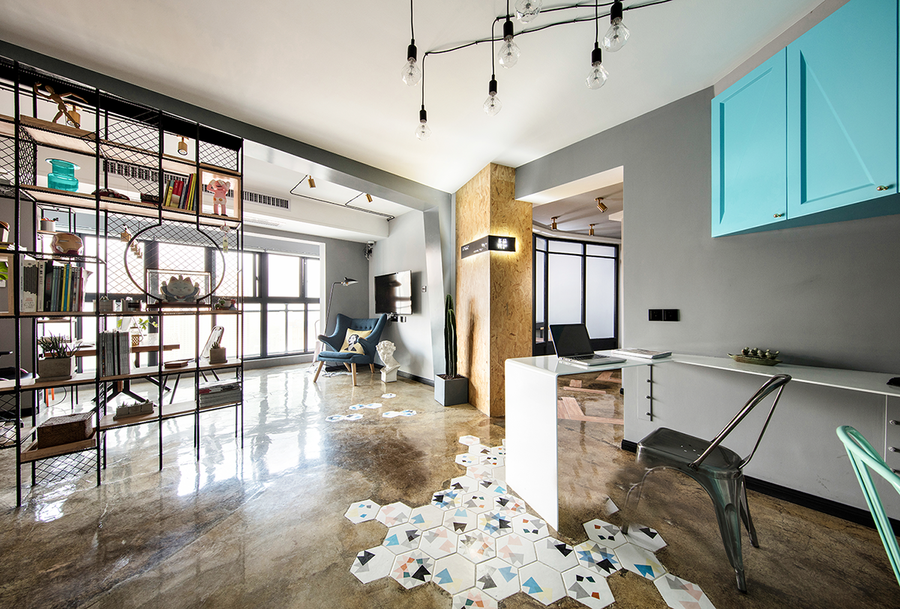 黃浦區(qū)復(fù)式輕工業(yè)風(fēng)格辦公室裝修設(shè)計(jì)-第2張圖片-上海古都建筑設(shè)計(jì)集團(tuán) 黃浦區(qū)復(fù)式輕工業(yè)風(fēng)格辦公室裝修設(shè)計(jì)-第2張圖片-上海古都建筑設(shè)計(jì)集團(tuán)