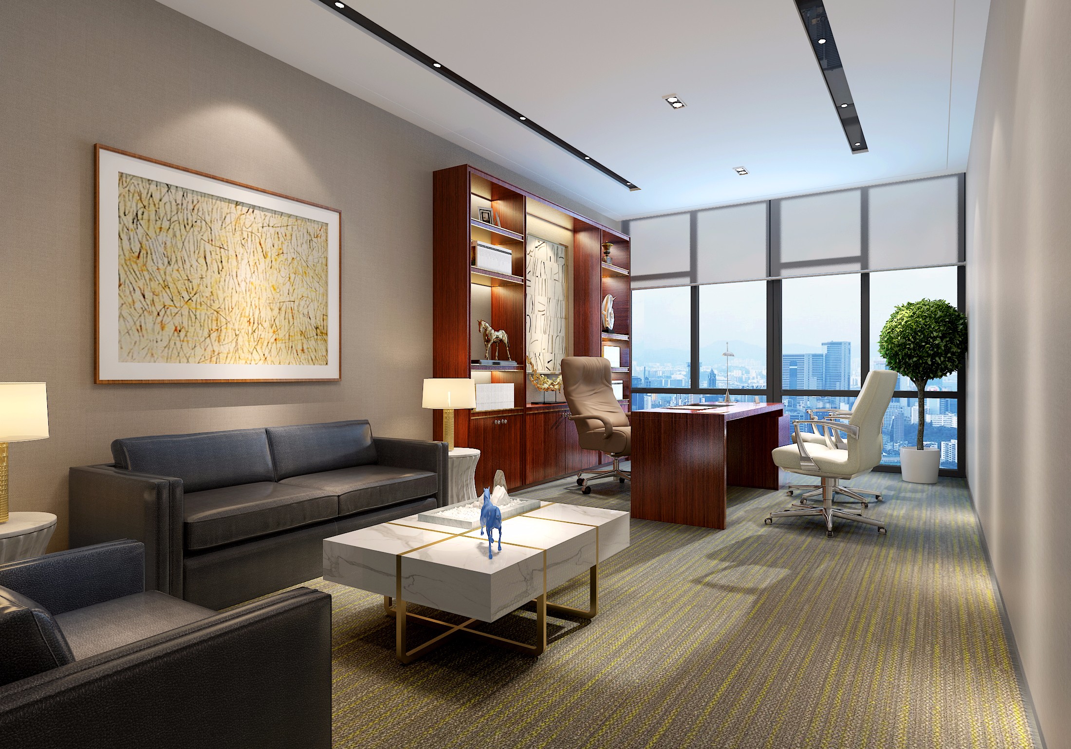 地產(chǎn)開發(fā)公司辦公室裝修設(shè)計-第5張圖片-上海古都建筑設(shè)計集團(tuán) 地產(chǎn)開發(fā)公司辦公室裝修設(shè)計-第5張圖片-上海古都建筑設(shè)計集團(tuán)