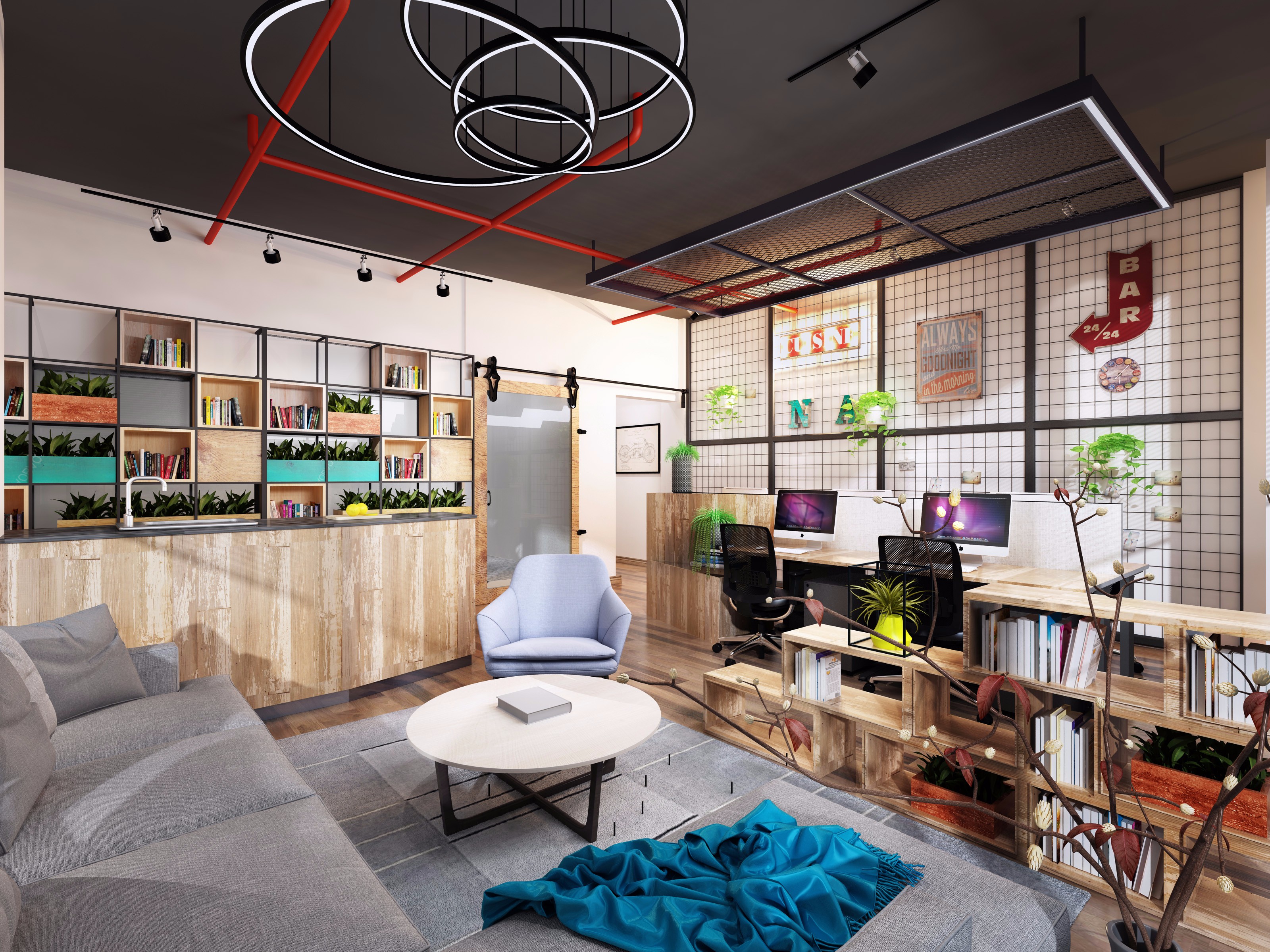 浦東新區(qū)奢華工業(yè)風(fēng)辦公室裝修設(shè)計-第3張圖片-上海古都建筑設(shè)計集團 浦東新區(qū)奢華工業(yè)風(fēng)辦公室裝修設(shè)計-第3張圖片-上海古都建筑設(shè)計集團