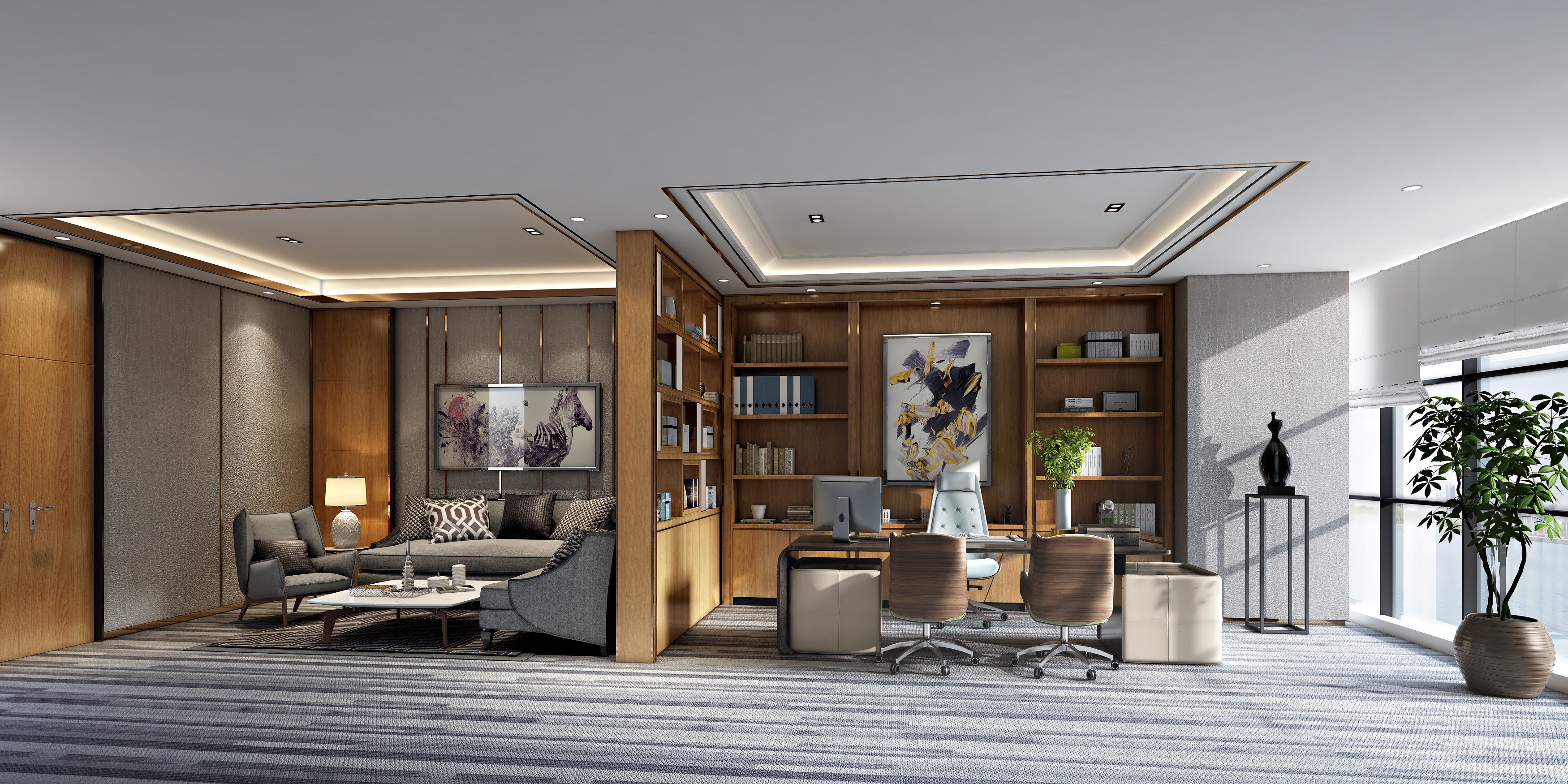 高端文藝辦公室裝修設(shè)計-第1張圖片-上海古都建筑設(shè)計集團(tuán) 高端文藝辦公室裝修設(shè)計-第1張圖片-上海古都建筑設(shè)計集團(tuán)