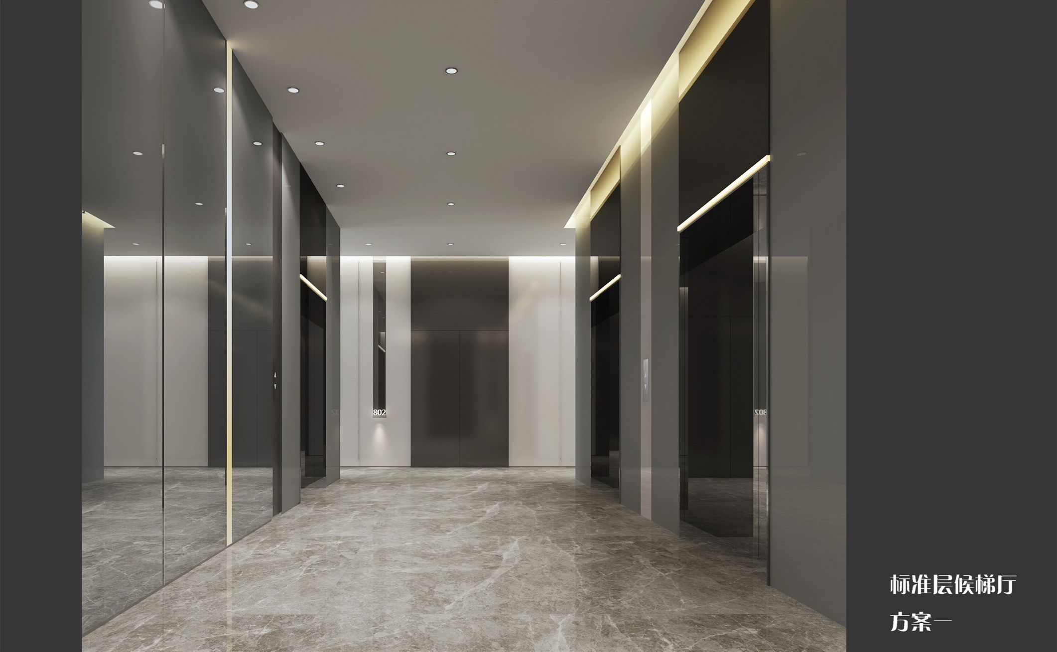 高檔簡(jiǎn)潔辦公樓裝修設(shè)計(jì)-第1張圖片-上海古都建筑設(shè)計(jì)集團(tuán)