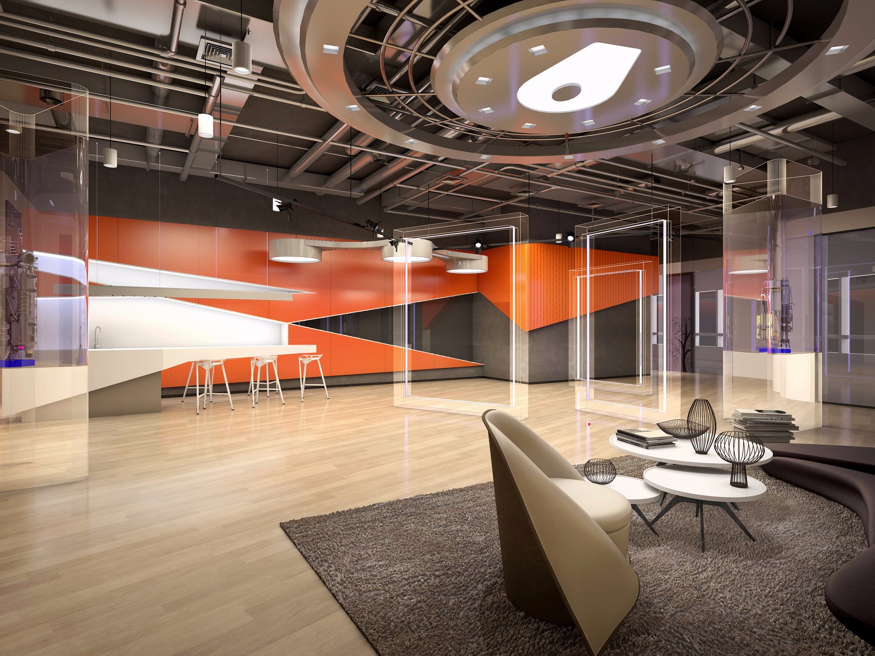 普陀區(qū)現(xiàn)代科技風(fēng)格辦公室裝修設(shè)計-第7張圖片-上海古都建筑設(shè)計集團 普陀區(qū)現(xiàn)代科技風(fēng)格辦公室裝修設(shè)計-第7張圖片-上海古都建筑設(shè)計集團