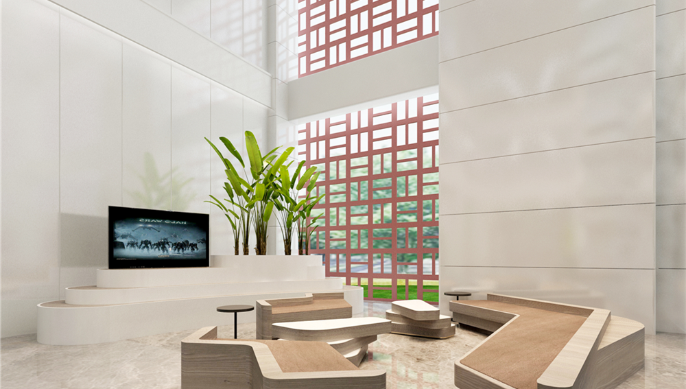 現(xiàn)代科技圖書(shū)館裝修設(shè)計(jì)-第4張圖片-上海古都建筑設(shè)計(jì)集團(tuán) 現(xiàn)代科技圖書(shū)館裝修設(shè)計(jì)-第4張圖片-上海古都建筑設(shè)計(jì)集團(tuán)