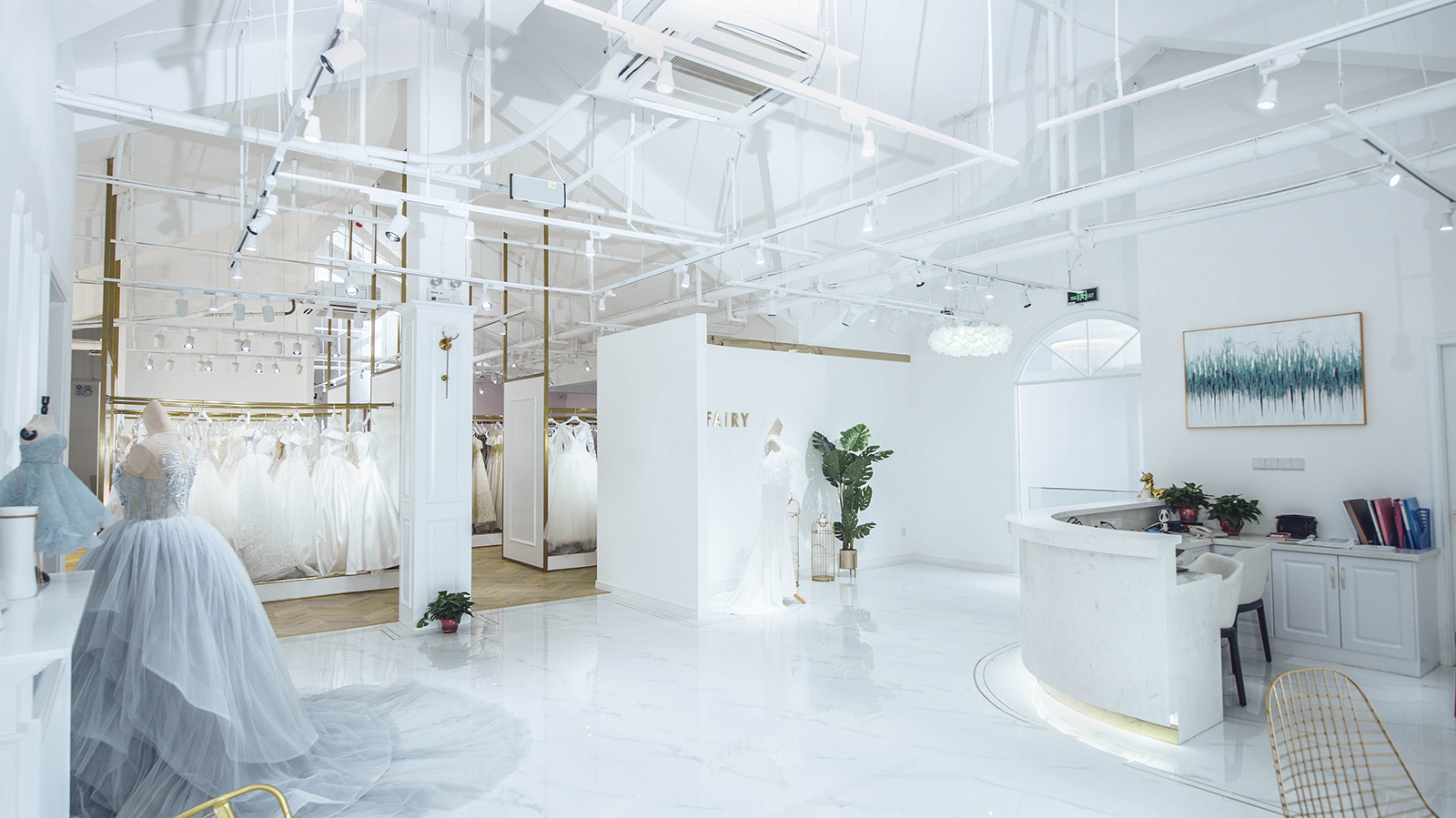 輕奢風(fēng)格婚紗店裝修設(shè)計(jì)-第3張圖片-上海古都建筑設(shè)計(jì)集團(tuán) 輕奢風(fēng)格婚紗店裝修設(shè)計(jì)-第3張圖片-上海古都建筑設(shè)計(jì)集團(tuán)