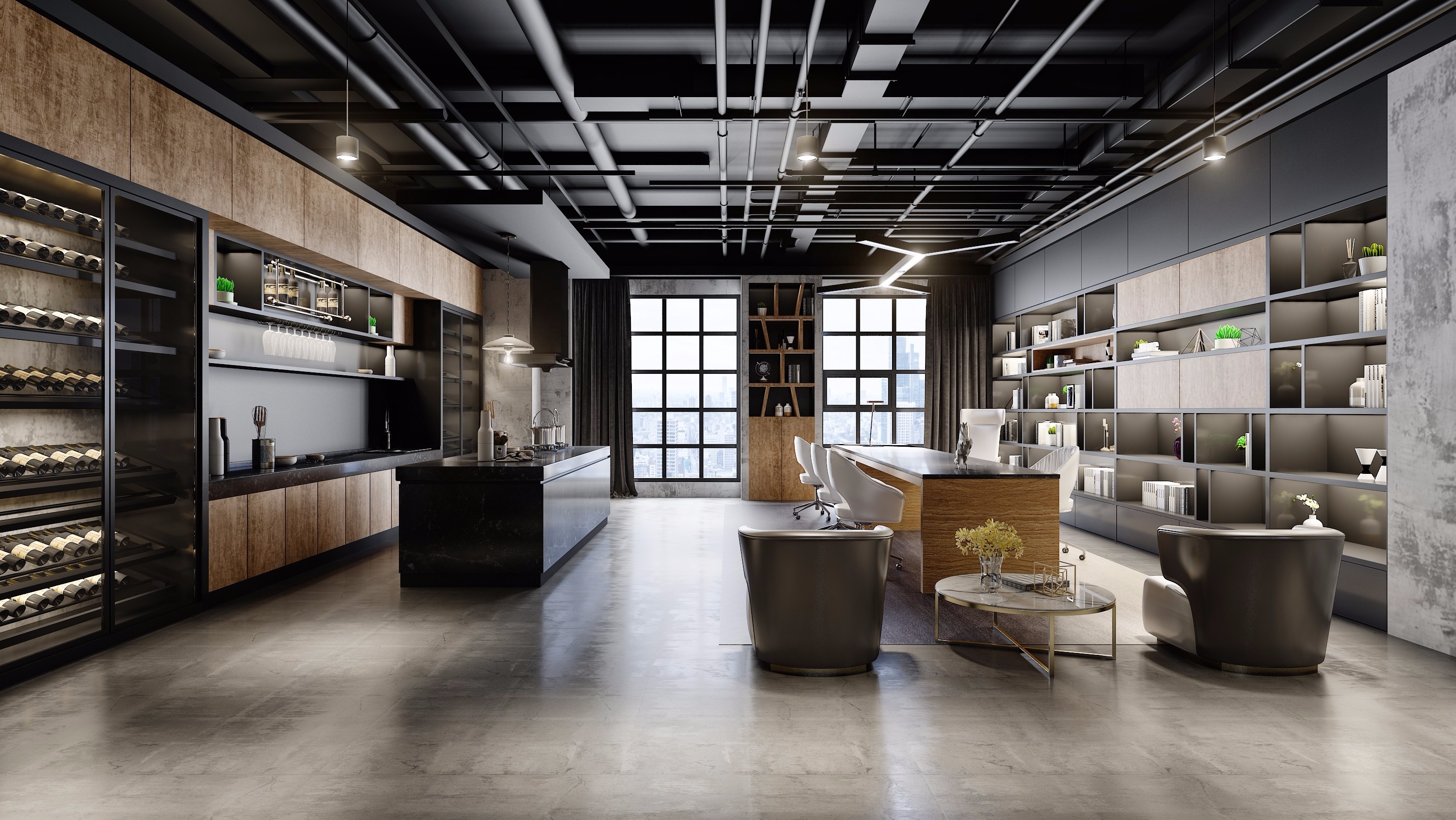 工業(yè)風(fēng)辦公室休閑區(qū)裝修設(shè)計(jì)-第4張圖片-上海古都建筑設(shè)計(jì)集團(tuán) 工業(yè)風(fēng)辦公室休閑區(qū)裝修設(shè)計(jì)-第4張圖片-上海古都建筑設(shè)計(jì)集團(tuán)