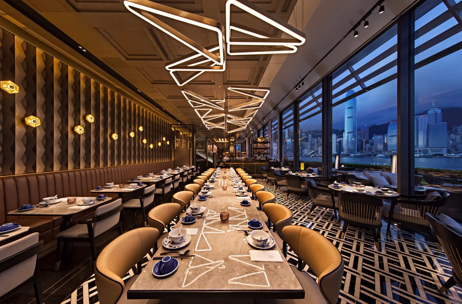 復古奢華酒樓飯店裝修設(shè)計-第5張圖片-上海古都建筑設(shè)計集團