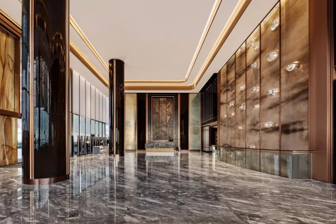 古典奢華風格辦公樓大廳裝修設(shè)計-第5張圖片-上海古都建筑設(shè)計集團 古典奢華風格辦公樓大廳裝修設(shè)計-第5張圖片-上海古都建筑設(shè)計集團