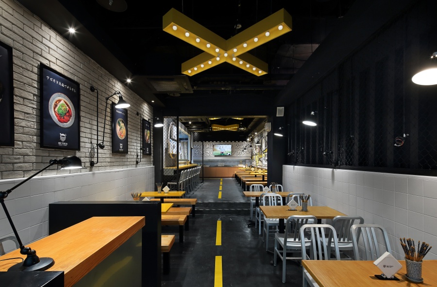 日式簡約快餐店裝修設(shè)計-第1張圖片-上海古都建筑設(shè)計集團