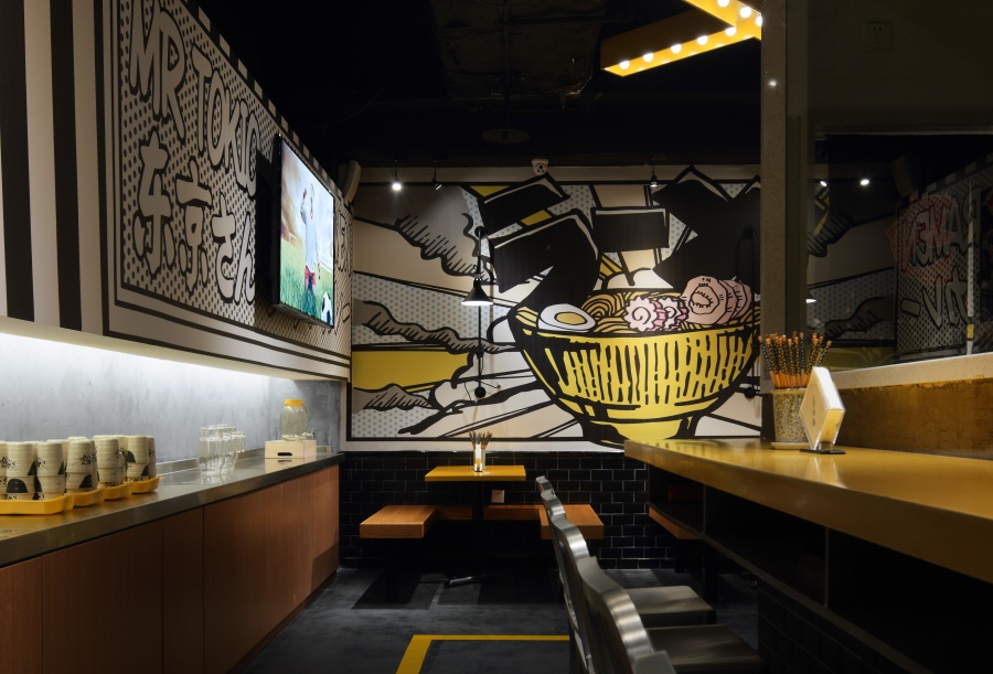 日式簡約快餐店裝修設(shè)計-第5張圖片-上海古都建筑設(shè)計集團