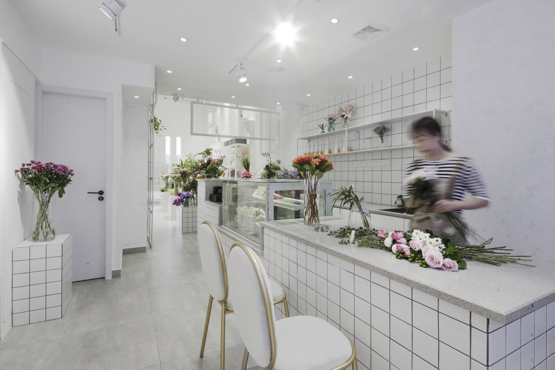 清新簡約花藝店裝修設(shè)計-第4張圖片-上海古都建筑設(shè)計集團 清新簡約花藝店裝修設(shè)計-第4張圖片-上海古都建筑設(shè)計集團