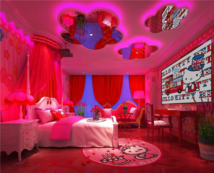 個性情侶主題酒店裝修設計-第3張圖片-上海古都建筑設計集團 個性情侶主題酒店裝修設計-第3張圖片-上海古都建筑設計集團