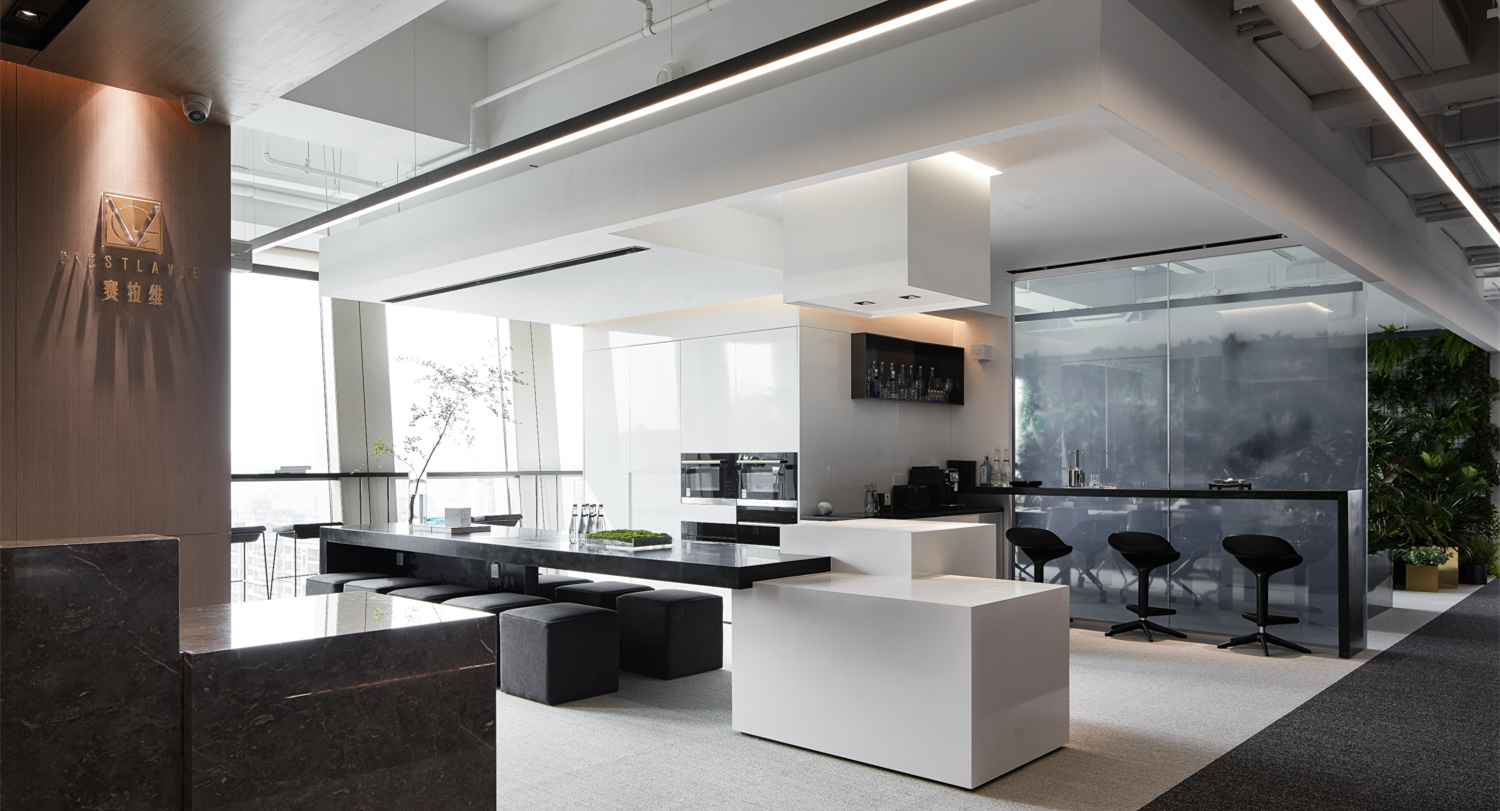 商務(wù)穩(wěn)重風(fēng)格辦公室裝修設(shè)計-第4張圖片-上海古都建筑設(shè)計集團(tuán)