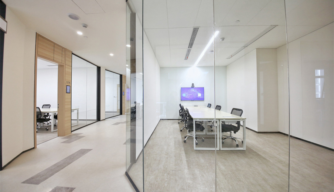 科技簡約風格辦公室裝修設計-第4張圖片-上海古都建筑設計集團 科技簡約風格辦公室裝修設計-第4張圖片-上海古都建筑設計集團