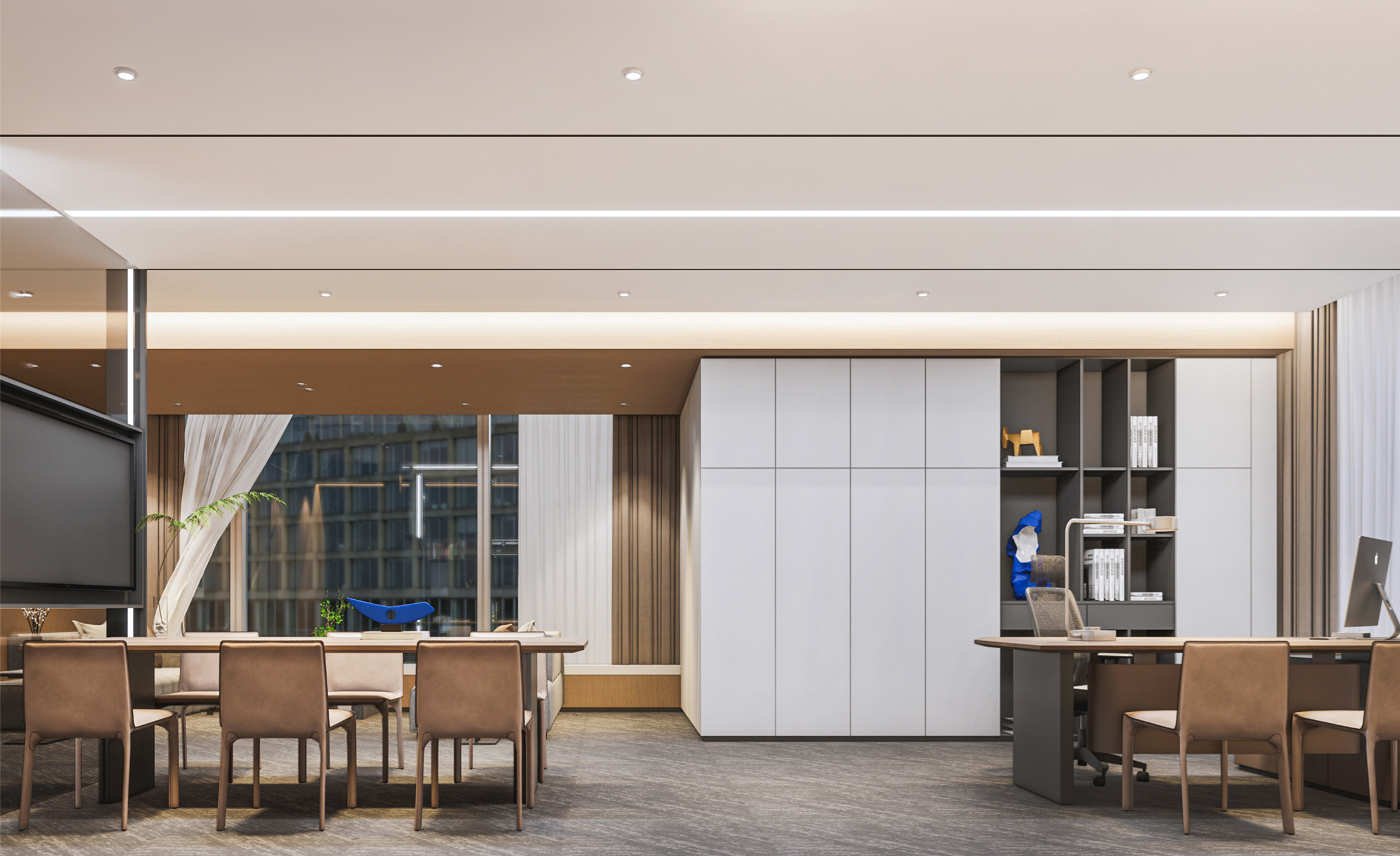 科技復(fù)式風(fēng)格辦公室裝修-第1張圖片-上海古都建筑設(shè)計(jì)集團(tuán) 科技復(fù)式風(fēng)格辦公室裝修-第1張圖片-上海古都建筑設(shè)計(jì)集團(tuán)