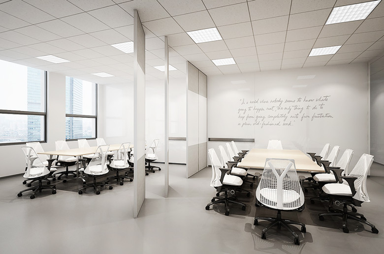 11000平米上市企業(yè)辦公室設(shè)計裝潢效果-辦公室裝修設(shè)計效果圖-第5張圖片-上海古都建筑設(shè)計集團(tuán)
