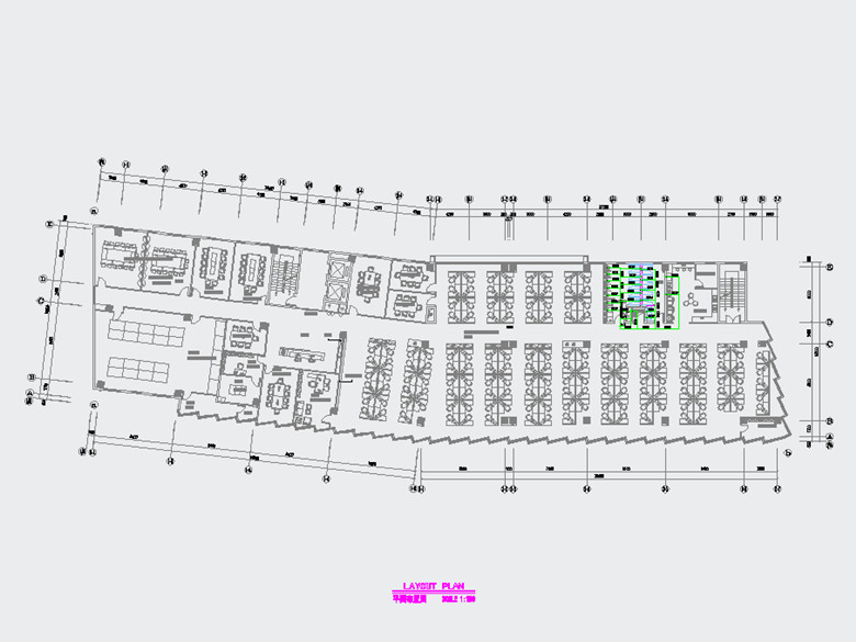松江2000平車間加辦公室設(shè)計布局方案-辦公室裝修設(shè)計效果圖-第1張圖片-上海古都建筑設(shè)計集團