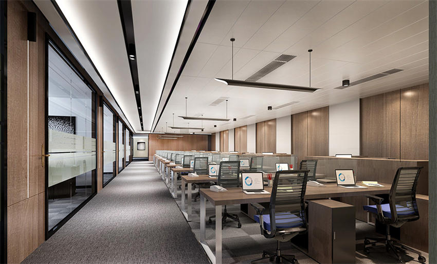 920平新中式風(fēng)格辦公室設(shè)計方案-辦公室裝修設(shè)計效果圖-第2張圖片-上海古都建筑設(shè)計集團 920平新中式風(fēng)格辦公室設(shè)計方案-辦公室裝修設(shè)計效果圖-第2張圖片-上海古都建筑設(shè)計集團