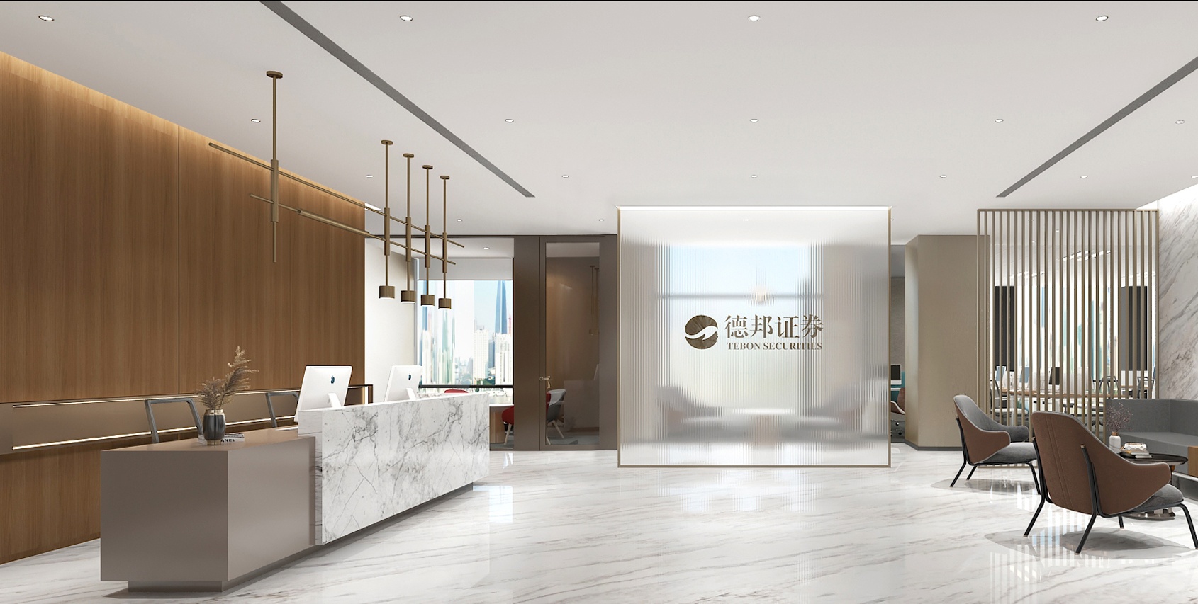2100平金融機(jī)構(gòu)辦公室設(shè)計(jì)布局方案-辦公室裝修設(shè)計(jì)效果圖-第6張圖片-上海古都建筑設(shè)計(jì)集團(tuán) 2100平金融機(jī)構(gòu)辦公室設(shè)計(jì)布局方案-辦公室裝修設(shè)計(jì)效果圖-第6張圖片-上海古都建筑設(shè)計(jì)集團(tuán)